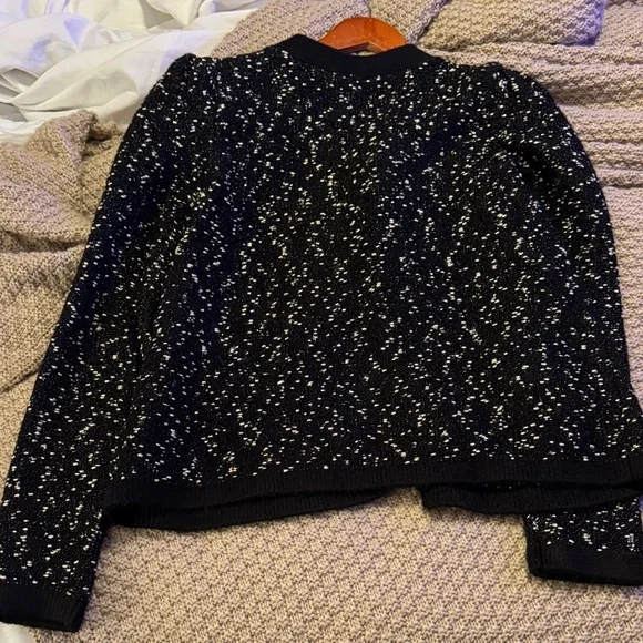 Express Black and White Tweed Blazer - Picture 5 of 5